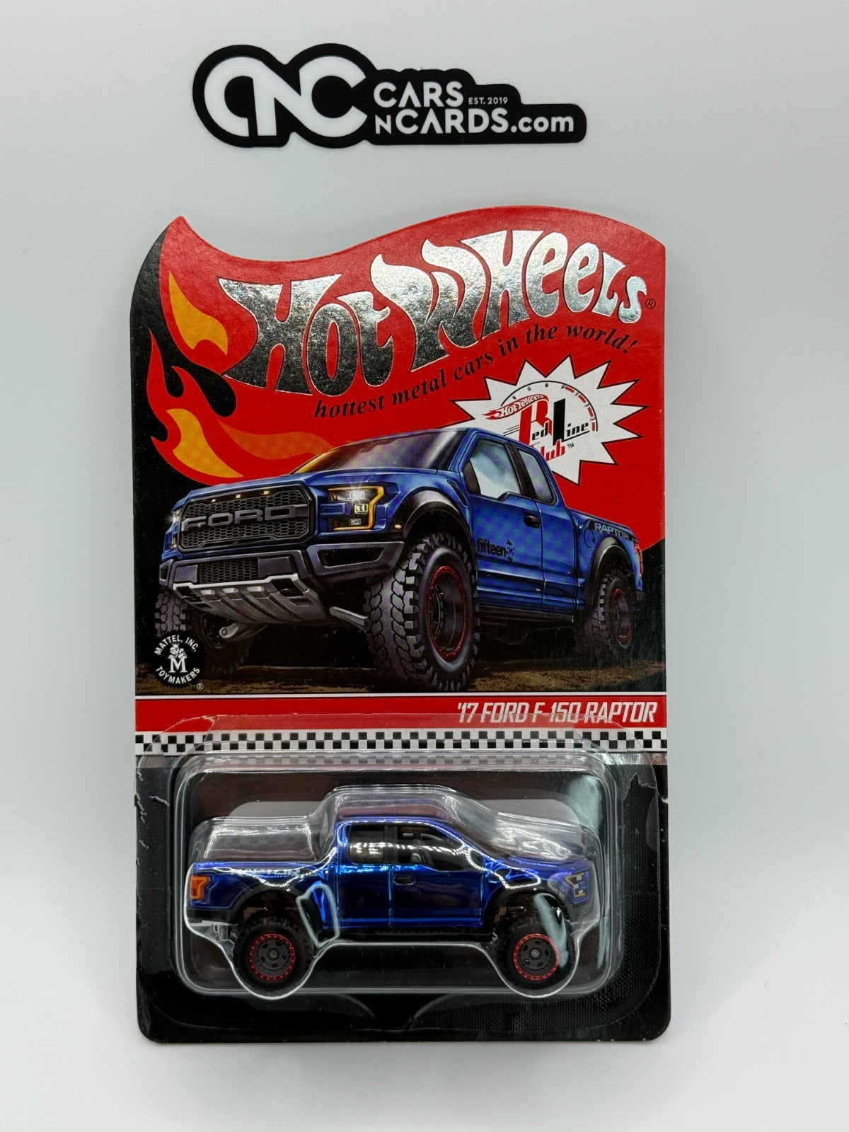 2018 Hot Wheels RLC '17 Ford F-150 Raptor #7323/10000 (BLISTER DAMAGE ...