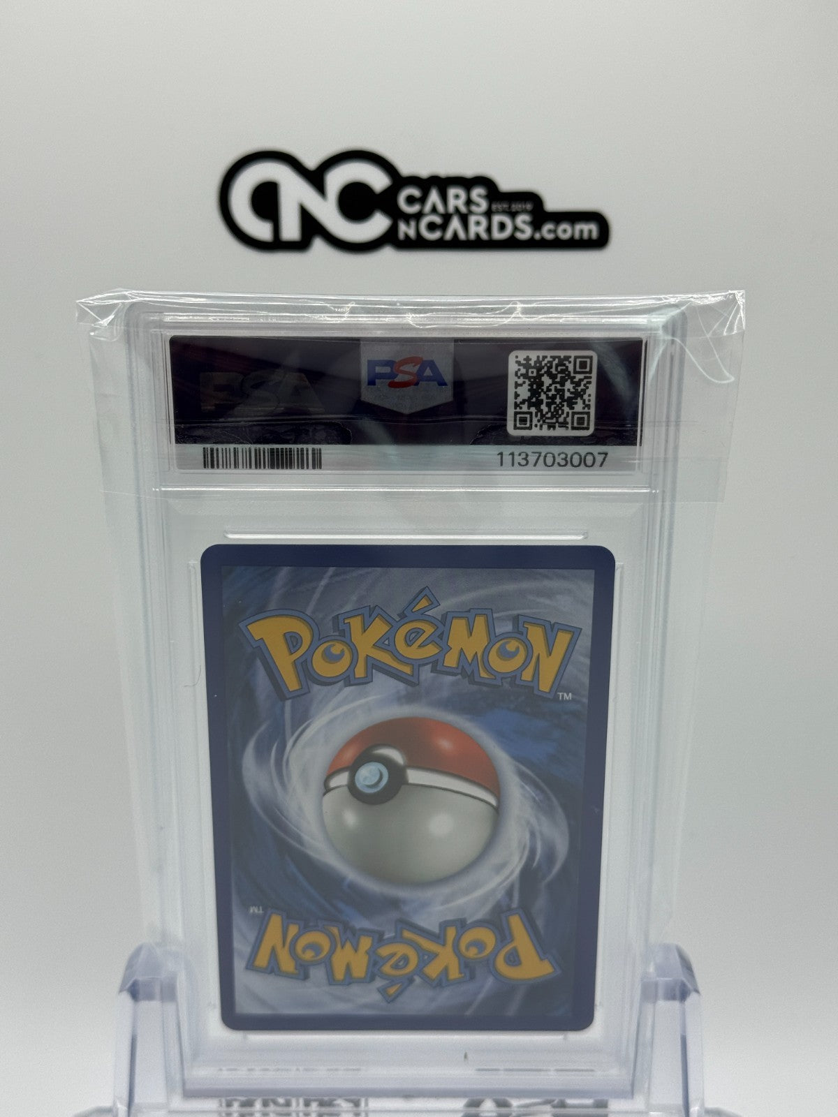 2017 POKEMON SUN & MOON #151 FA/LAPRAS GX SECRET PSA 8