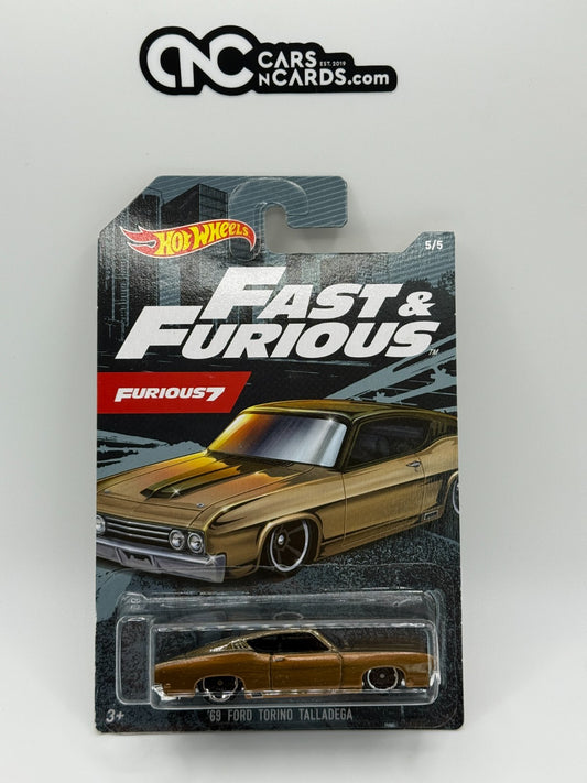 2020 Hot Wheels Fast & Furious 5/5 '69 Ford Torino Talladega