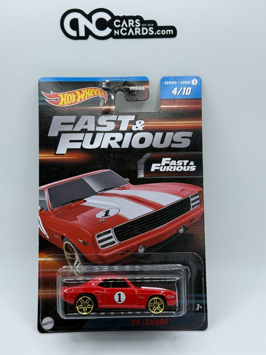 2023 Hot Wheels Fast & Furious Series 3 4/10 '69 Camaro
