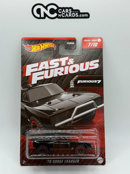 2023 Hot Wheels Fast & Furious Series 1 7/10 '70 Dodge Charger Furious 7