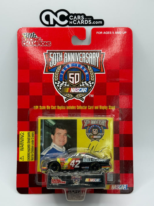 1998 Racing Champions Joe Nemechek #42 Bell South Monte Carlo (Card Damage)