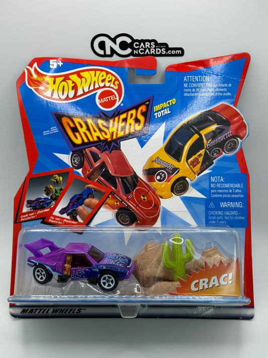 1999 Hot Wheels Crashers Boulder Basher 21660 (Card Crease)