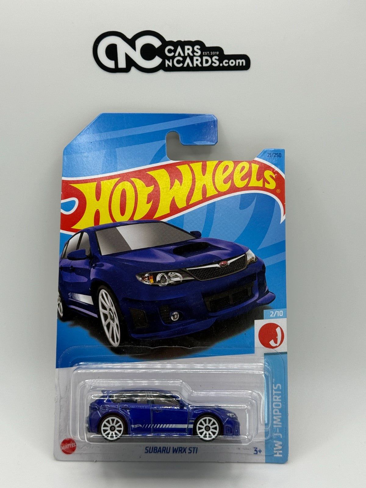 2023 Hot Wheels HW J-Imports Subaru WRX STI Blue (Soft Corners)