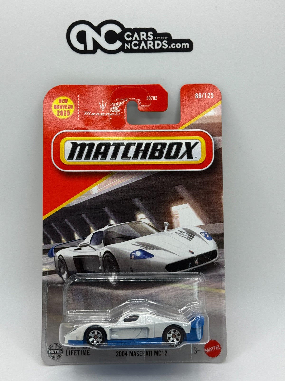 2025 Matchbox 2004 Maserati MC12 86/125
