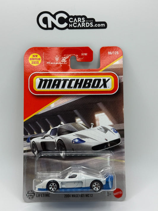 2025 Matchbox 2004 Maserati MC12 86/125