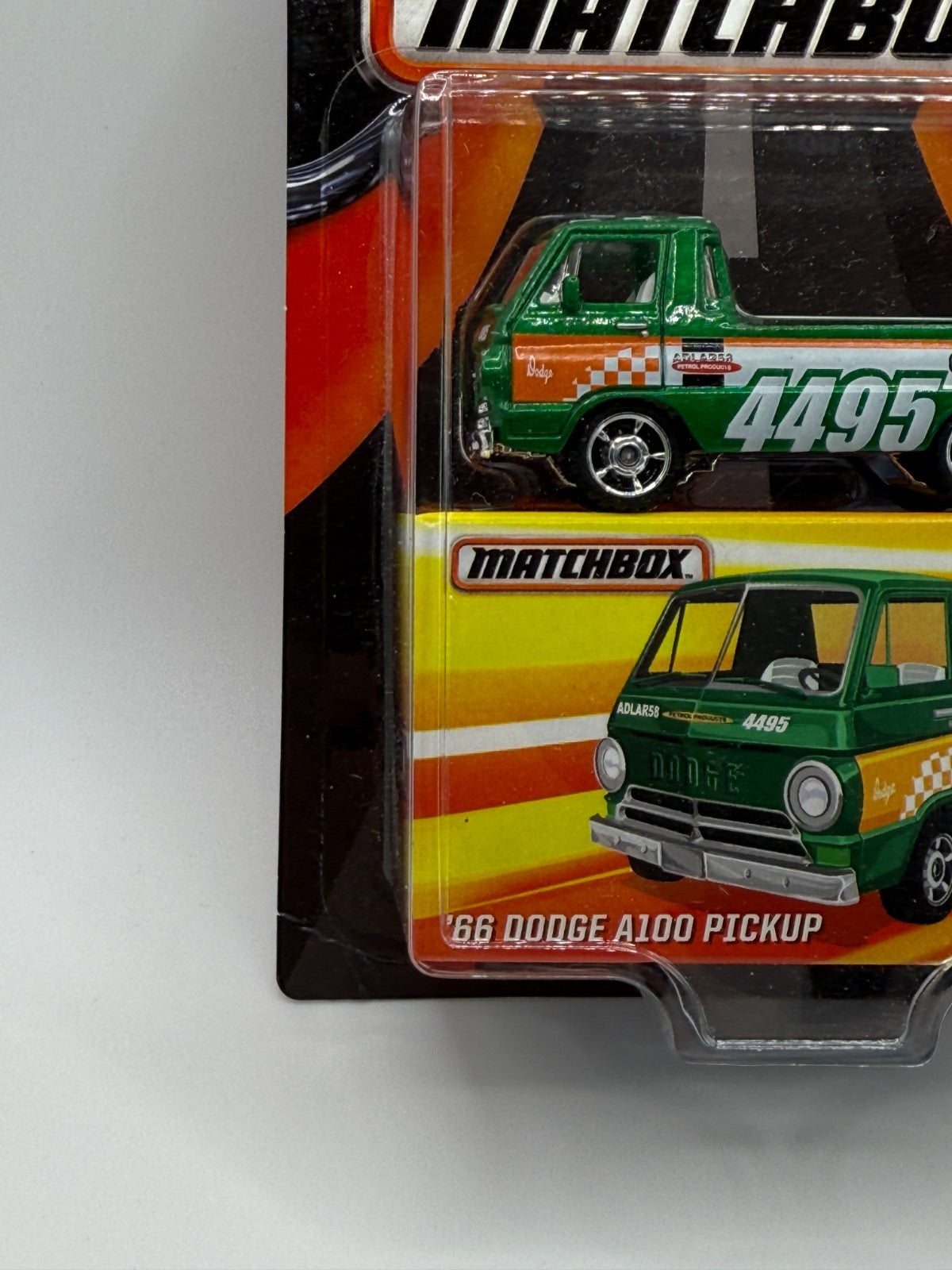 2016 Matchbox Best of Matchbox '66 Dodge A100 Pickup (Bent Corner)