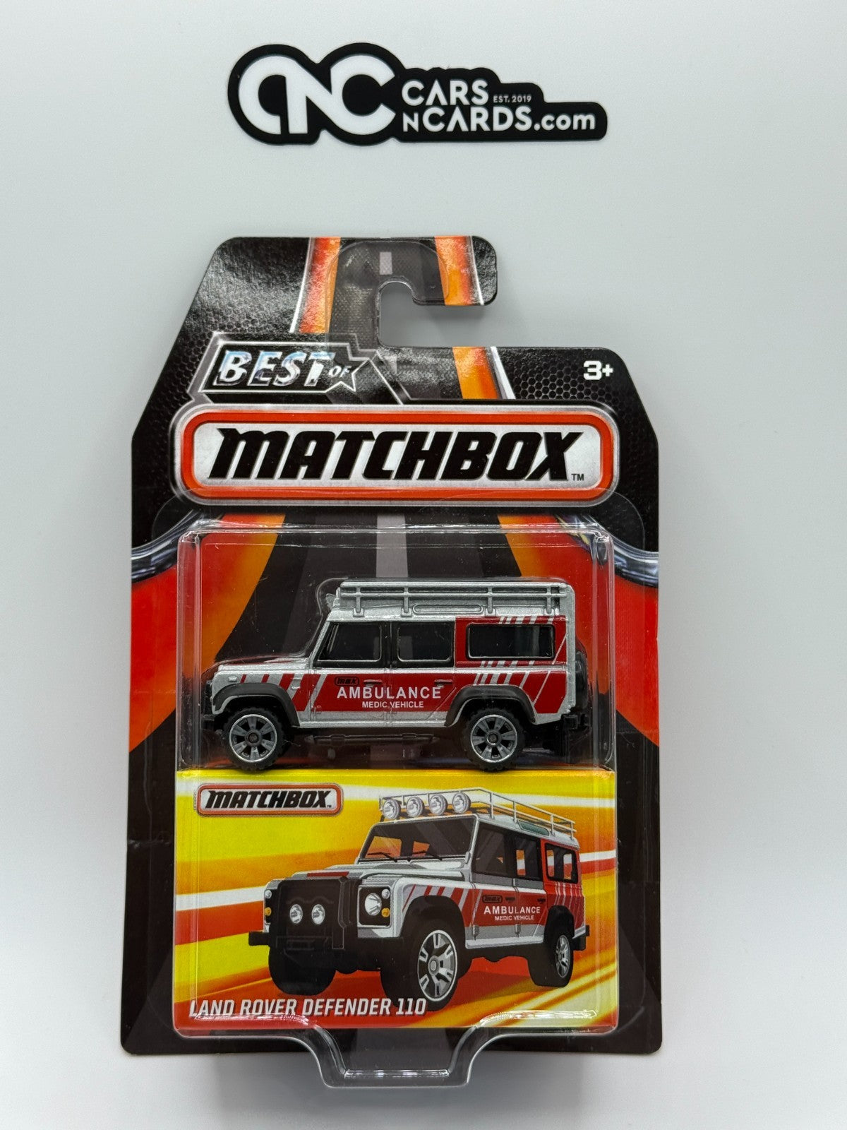 2016 Matchbox Best of Matchbox Land Rover Defender 110 Ambulance