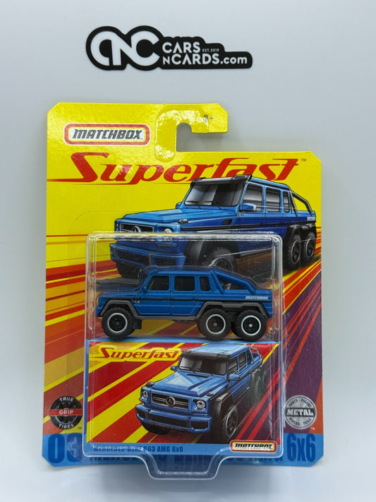 2020 Matchbox Superfast Mercedes-Benz G63 AMG 6X6 (Bent Corner)