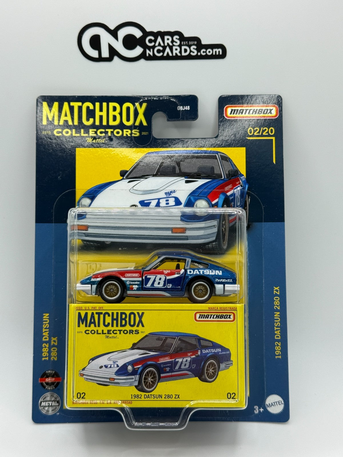 2022 Matchbox Collectors 02/20 1982 Datsun 280 ZX