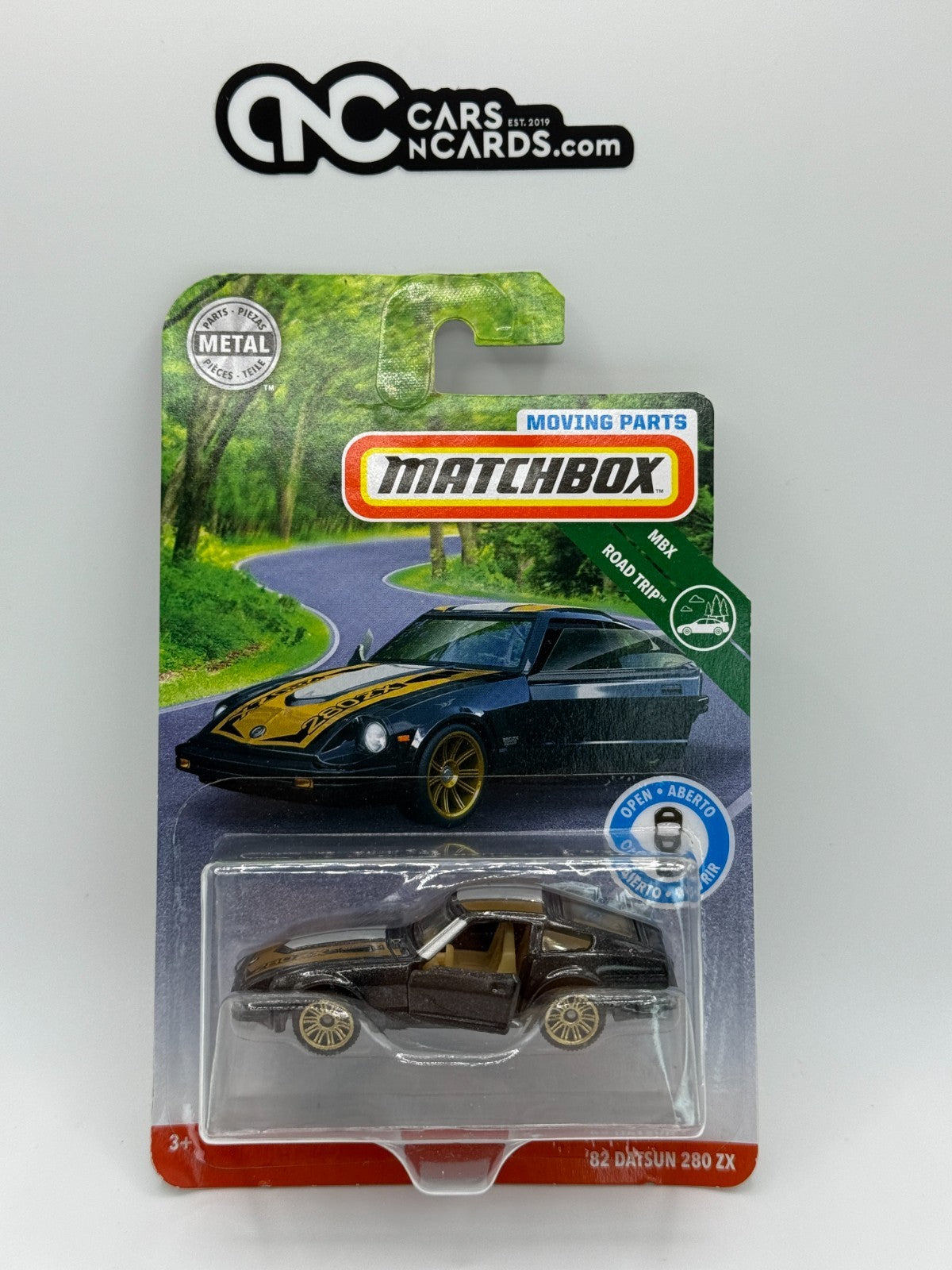 2019 Matchbox MBX Road Trip Moving Parts '82 Datsun 280 ZX