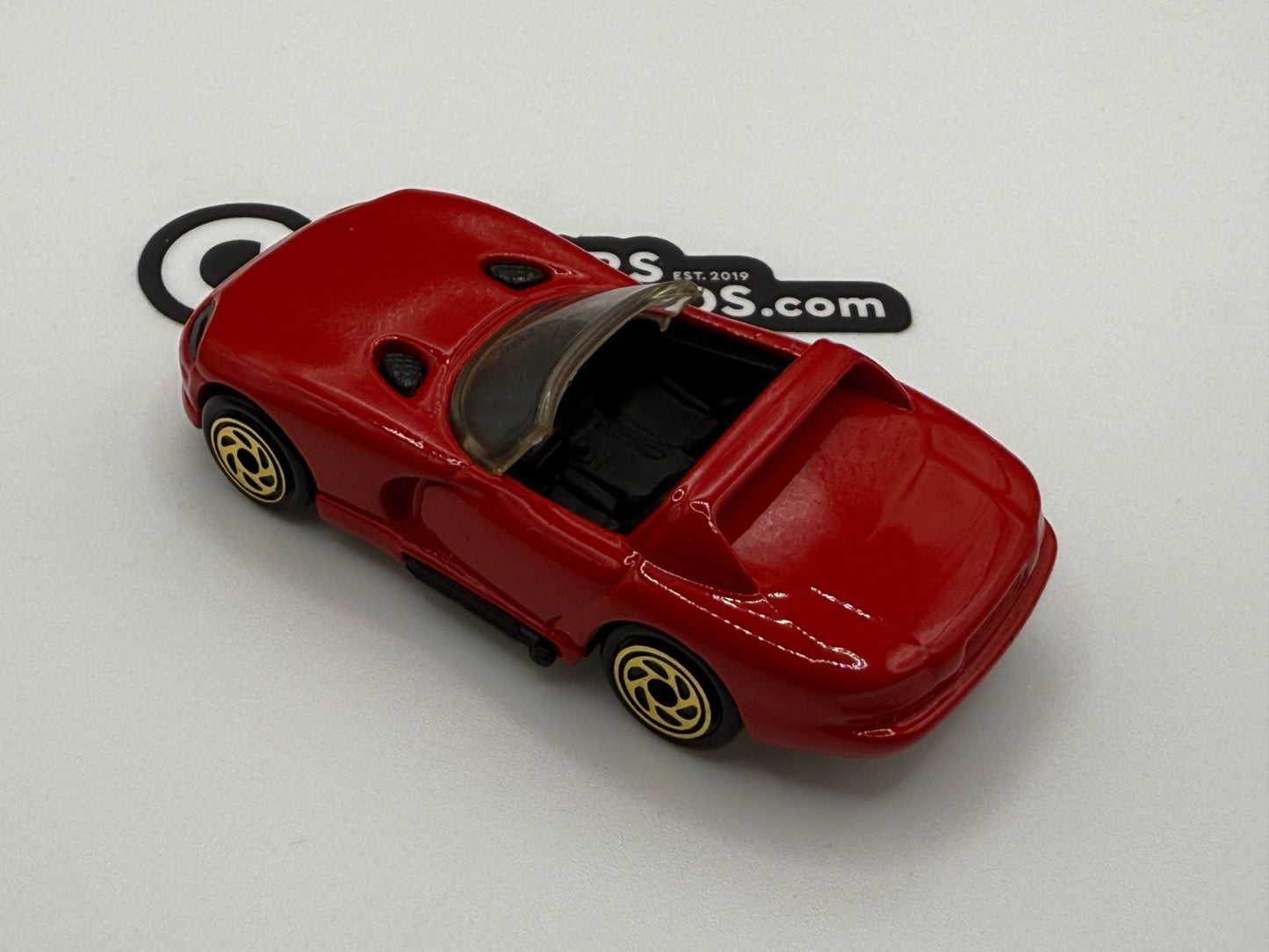 1998 Matchbox Dodge Viper Convertible Red Open Box