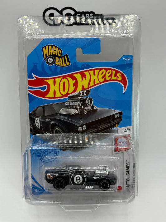 2021 Hot Wheels Mattel Games 2/5 Super Treasure Hunt Rodger Dodger Magic 8 Ball
