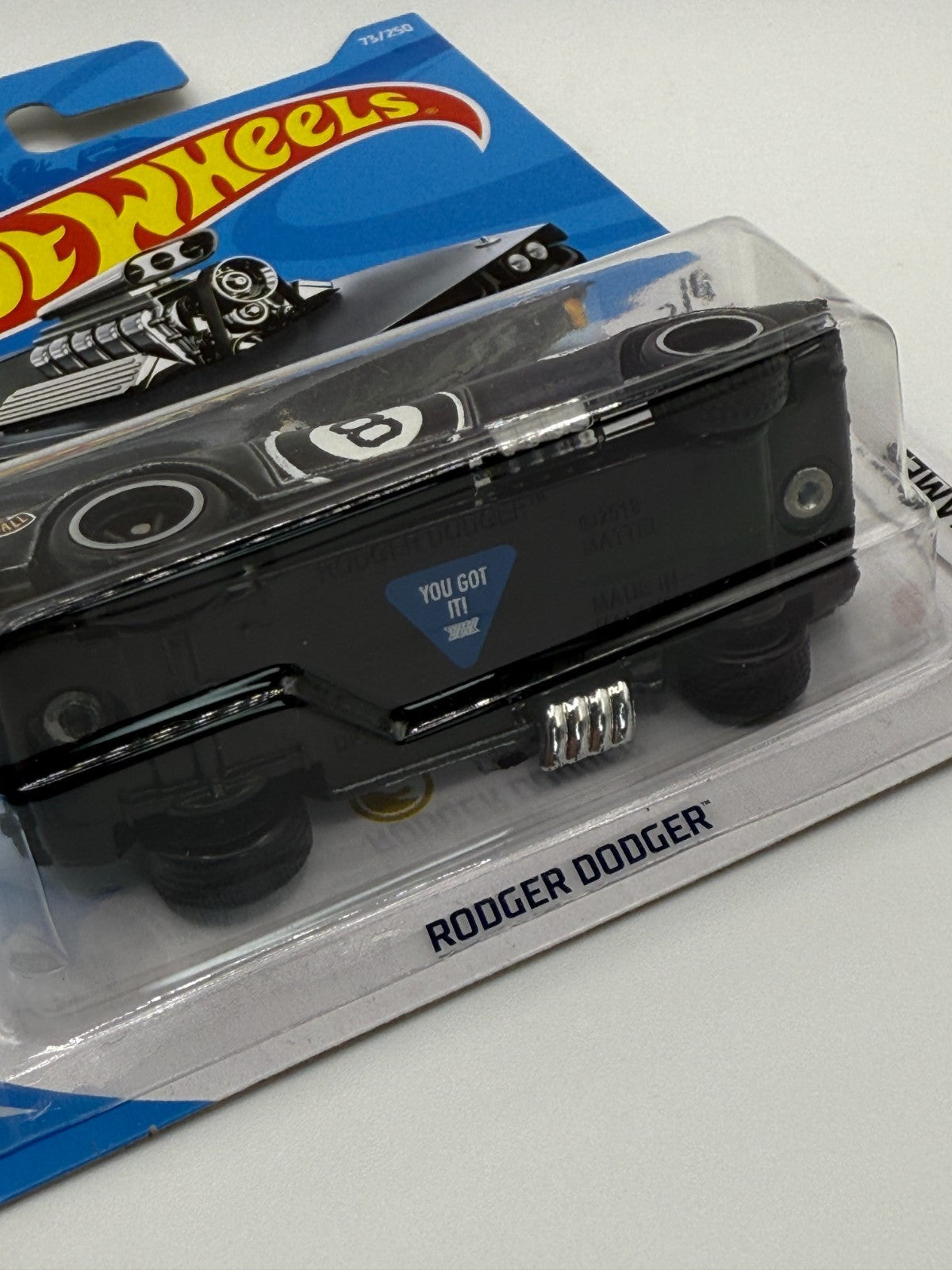 2021 Hot Wheels Mattel Games 2/5 Super Treasure Hunt Rodger Dodger Magic 8 Ball