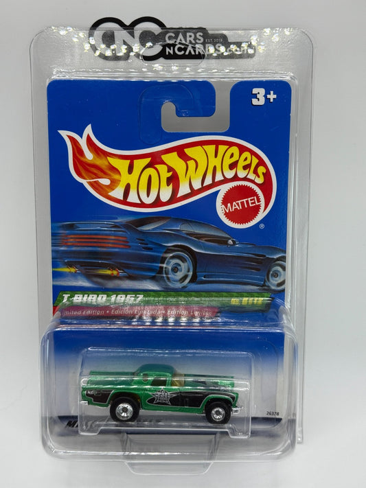 2000 Hot Wheels T-Hunt Treasure Hunt 8/12 T-Bird 1957 With Protector