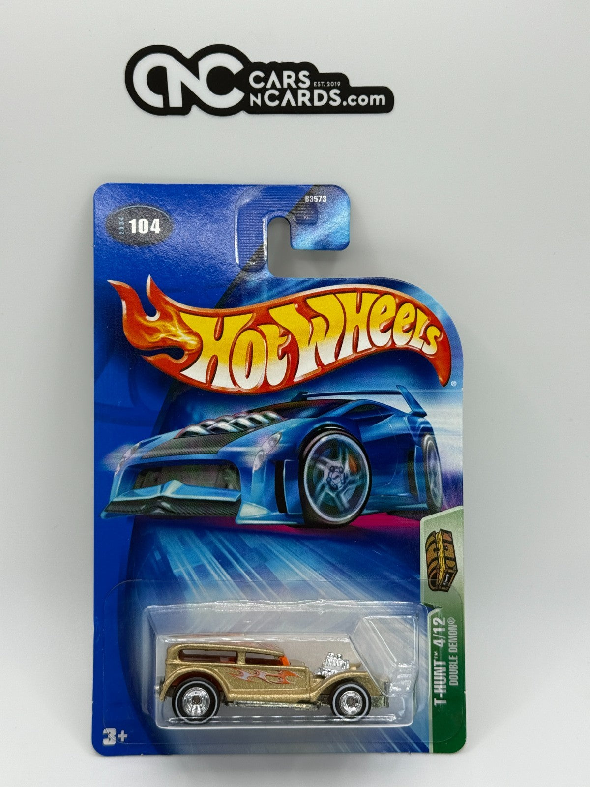 2004 Hot Wheels T-Hunt Treasure Hunt 4/12 Double Demon