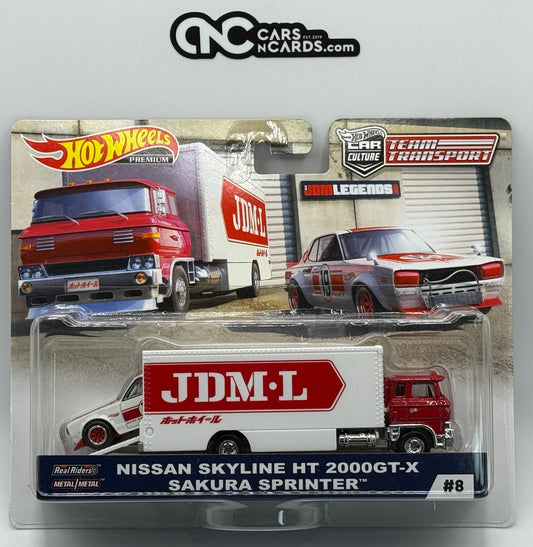 2019 Hot Wheels Premium Car Team Transport #8 Nissan Skyline HT 2000GT-X Sakura