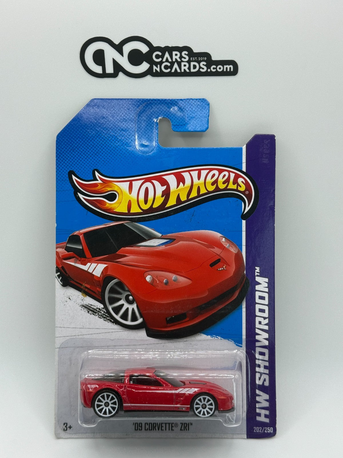 2013 Hot Wheels HW Showroom '09 Corvette ZR1 (Soft Corners)