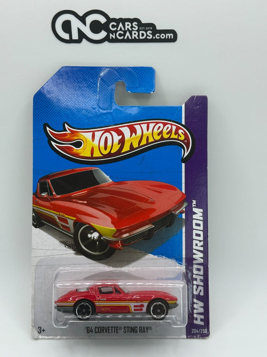 2013 Hot Wheels HW Showroom '64 Corvette Stingray (Soft Corners)