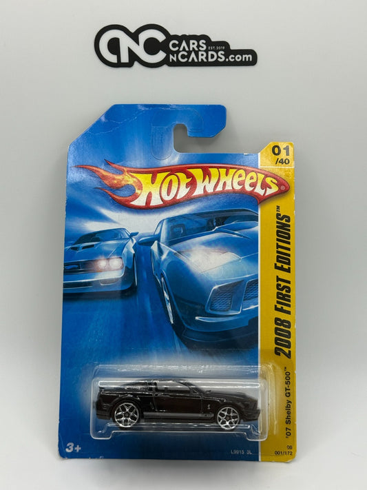 2008 Hot Wheels First Editions 01/40 '07 Shelby GT-500