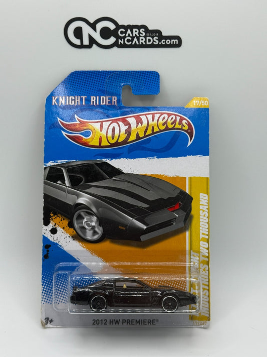 2012 Hot Wheels HW Premiere Knight Rider K.I.T.T. (Soft Corners)