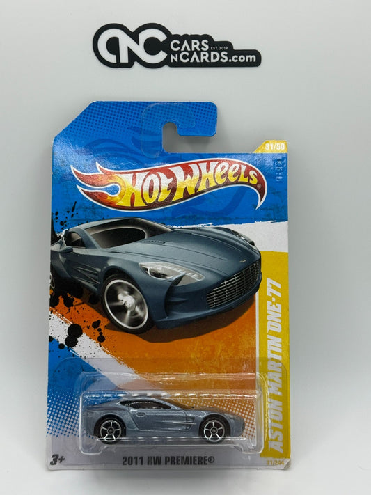 2011 Hot Wheels Aston Martin One-77 (Soft Corners)