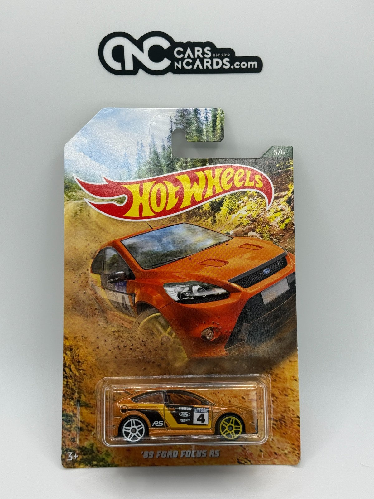 2019 Hot Wheels Rally Sport Series 5/6 '09 Ford Focus RS
