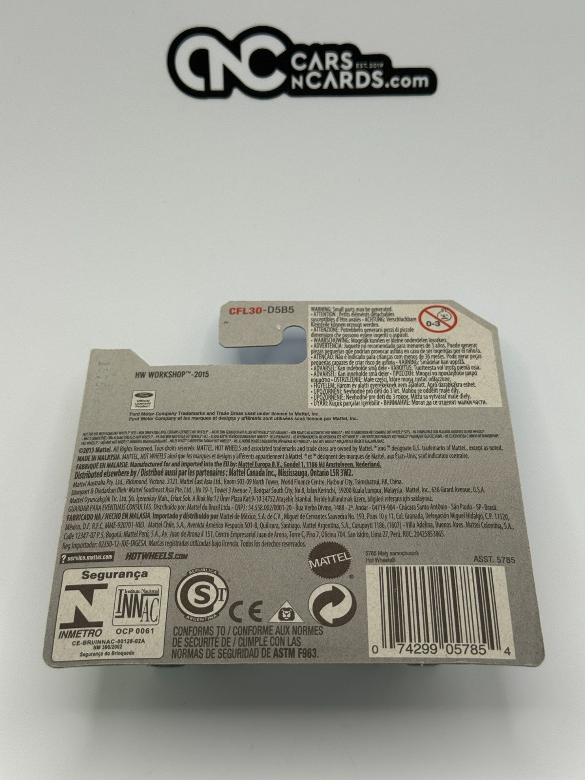 2015 Hot Wheels HW Workshop '70 Ford Escort RS1600 (Short Card)