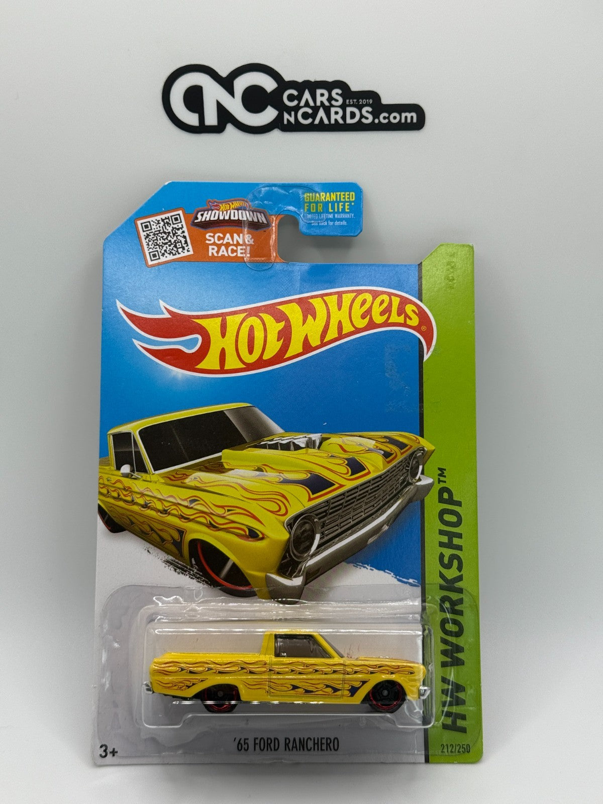2015 Hot Wheels HW Workshop '65 Ford Ranchero Yellow