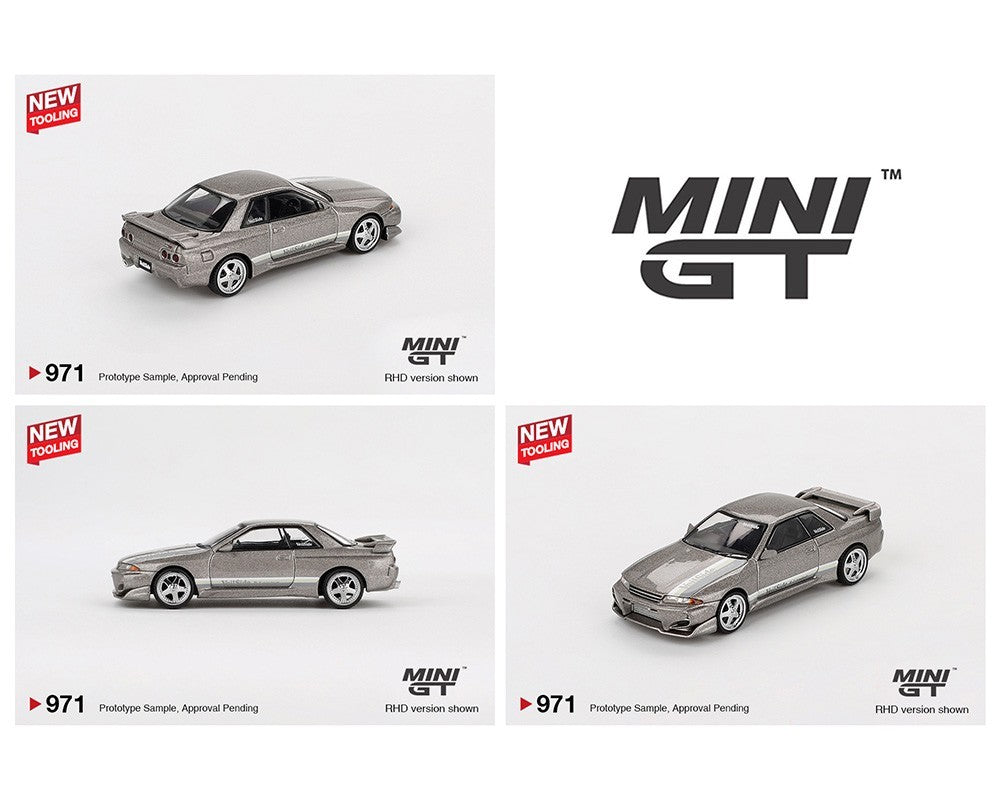 Mini GT 1:64 Nissan Skyline GT-R (R32) Veilside Combat C-I Veilside Combat Grey