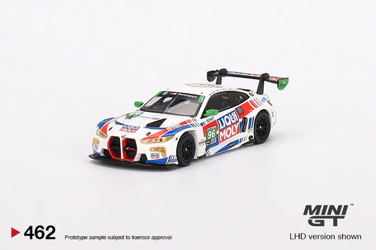 Mini GT 1:64 BMW M4 GT3 Turner Motorsports 2022 IMSA Daytona 24 HRS 462 Open Box