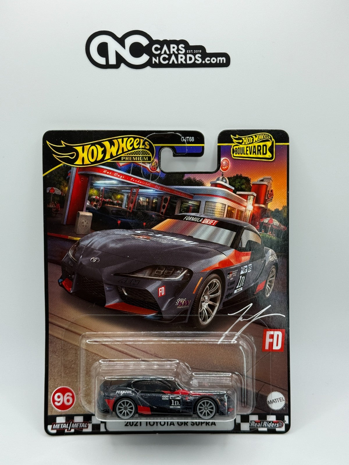 2024 Hot Wheels Premium Boulevard #96 Formula Drift FD '20 Toyota GR Supra