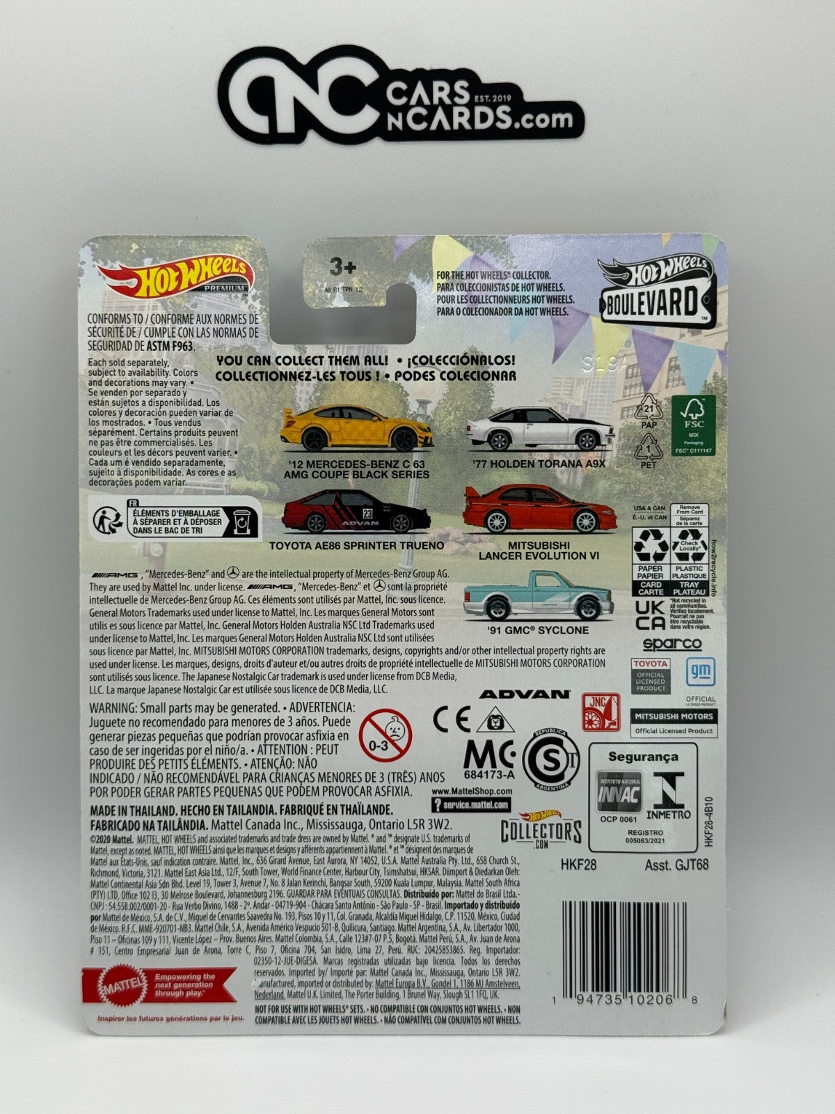 2023 Hot Wheels Premium Boulevard #78 Advan Toyota AE86 Sprinter Trueno