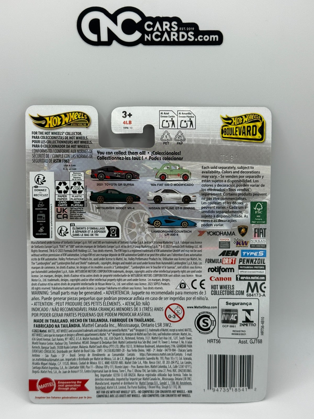 2024 Hot Wheels Premium Boulevard #96 Formula Drift FD '20 Toyota GR Supra