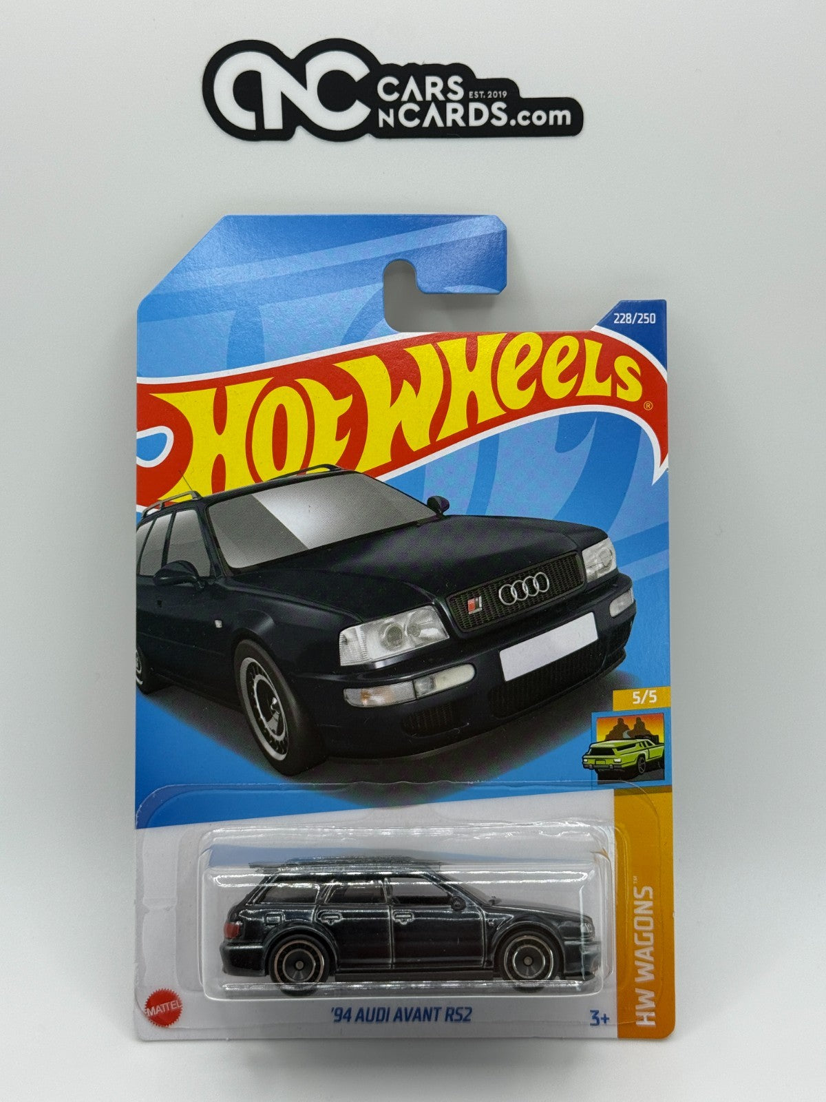 2022 Hot Wheels HW Wagons Audi RS2 Super Treasure Hunt Mint With Protector