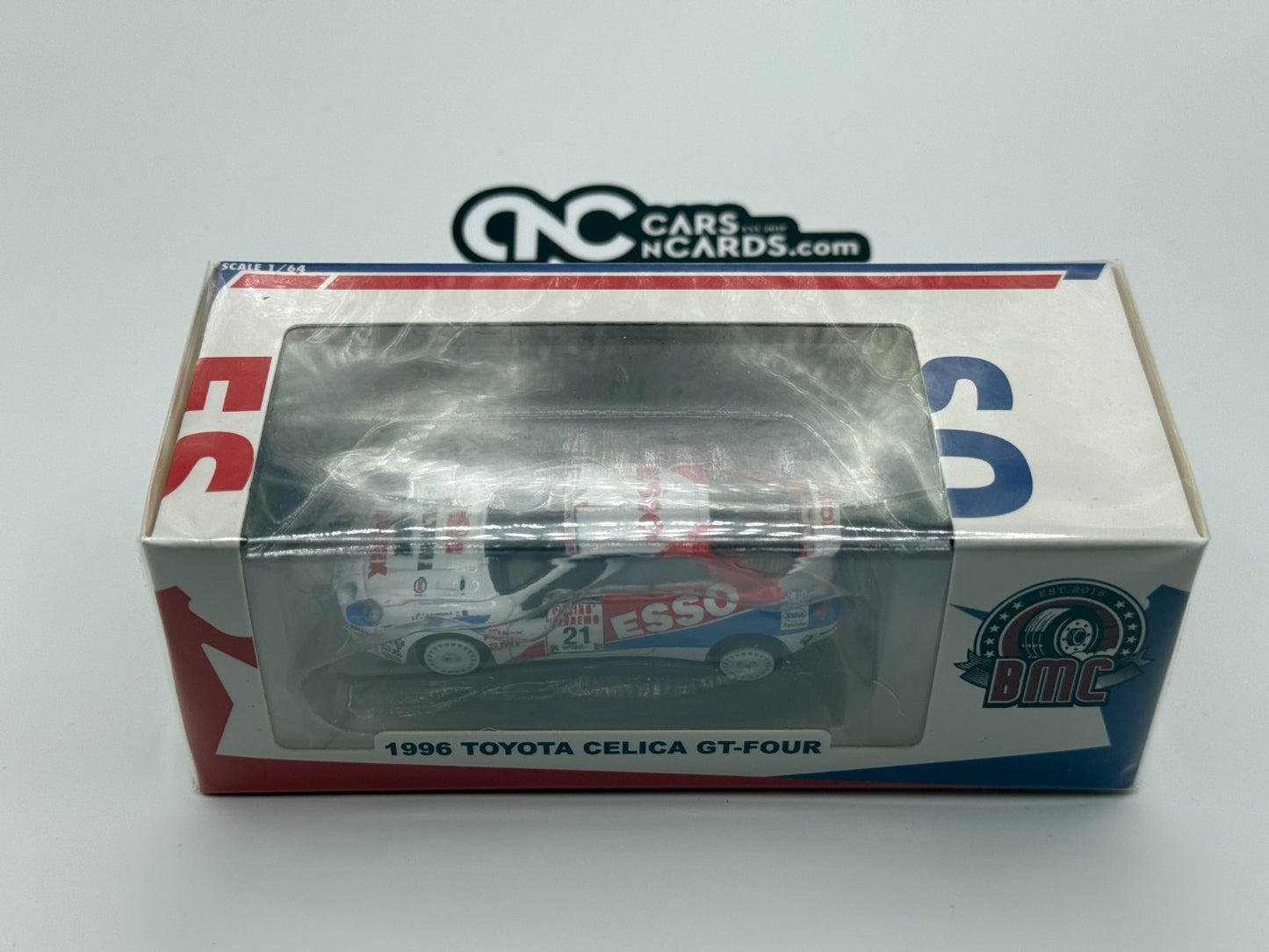 BMC Creations 1:64 Toyota Celica ST205 Rallye Sanremo Rallye d'Italia 1996 LHD