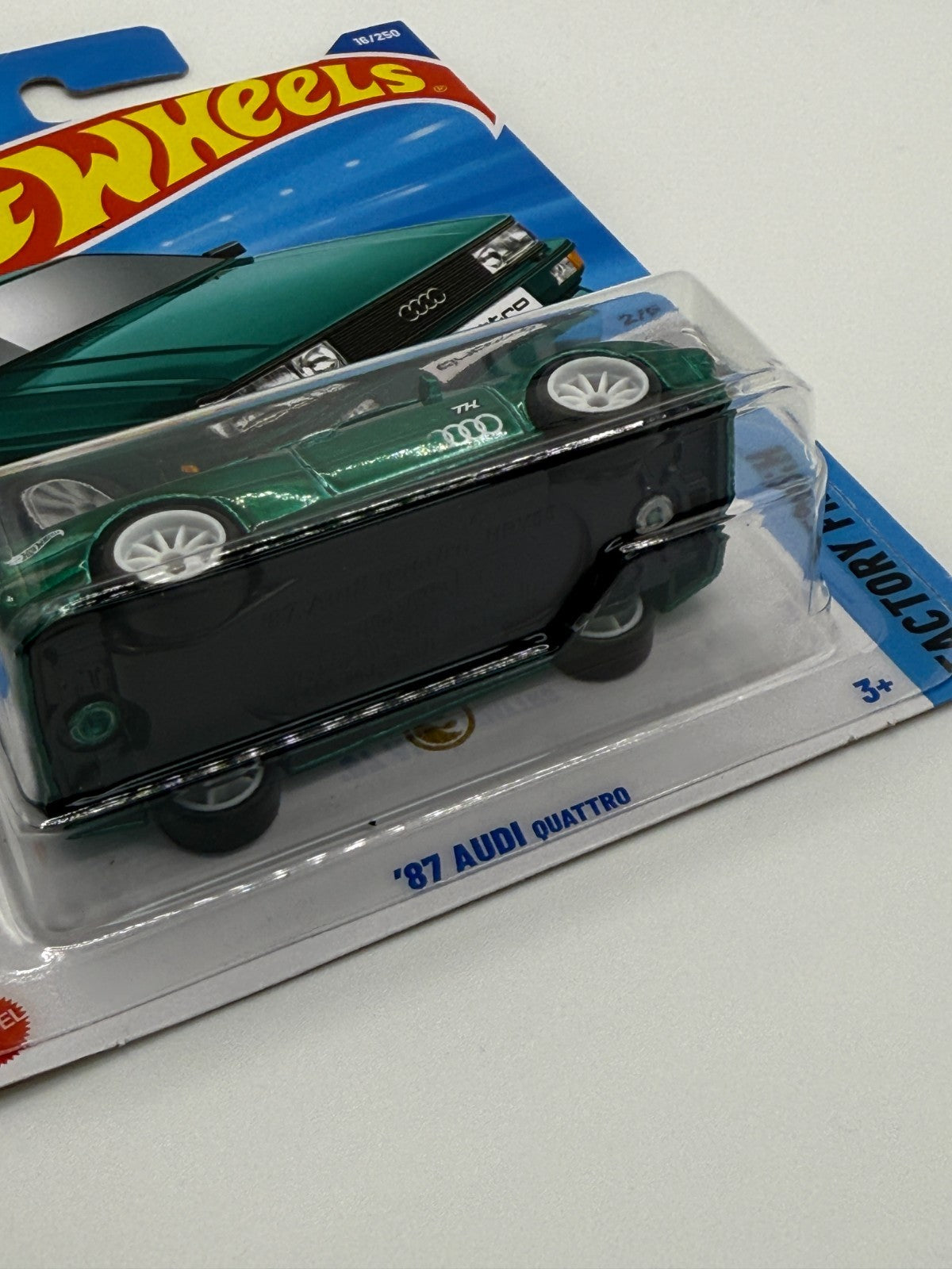 2025 Hot Wheels Factory Fresh Super Treasure Hunt '87 Audi Quattro W/Protector