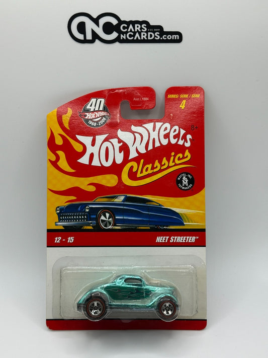 2007 Hot Wheels Classics Series 4 Neet Streeter 12-15 Aqua