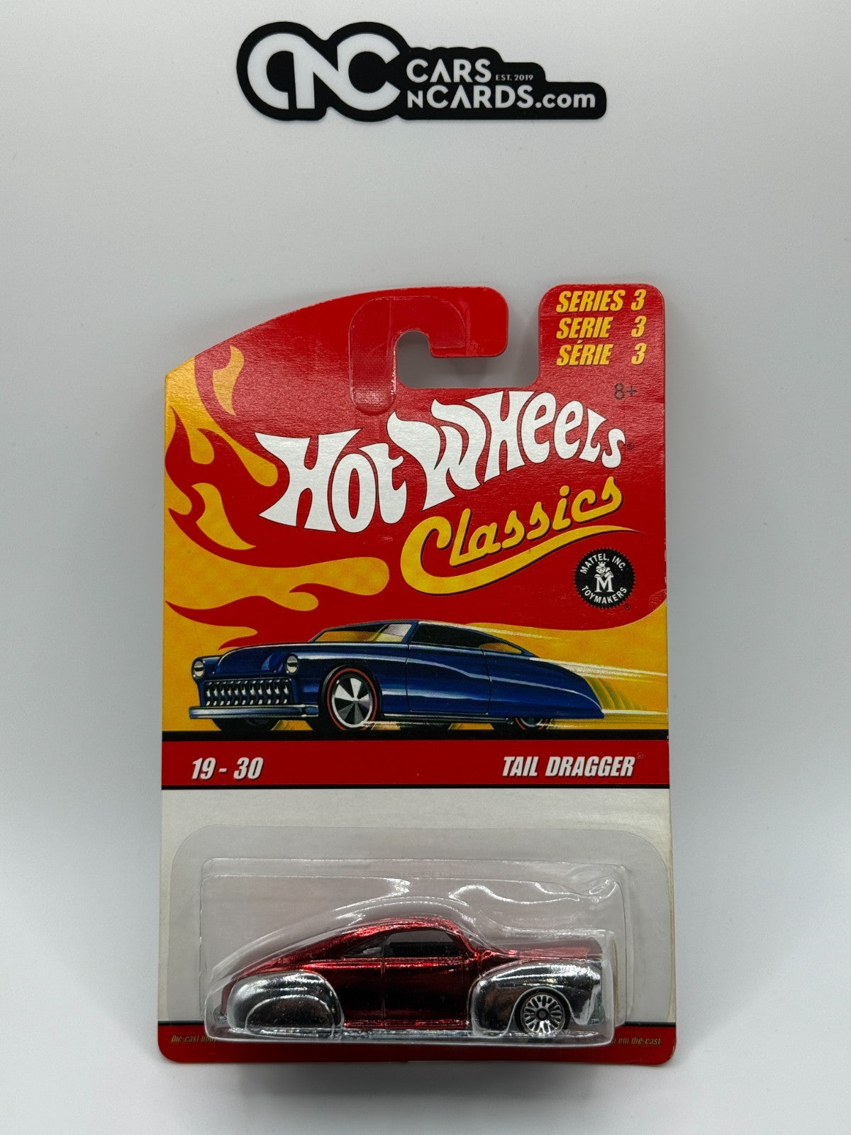 2007 Hot Wheels Classics Series 3 Tail Dragger 19-30 Red
