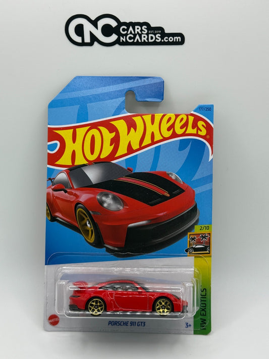 2023 Hot Wheels HW Exotics 2/10 Porsche 911 GT3 (Soft Corners)