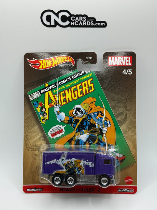 2021 Hot Wheels Premium Marvel The Avengers 4/5 Hiway Hauler 2