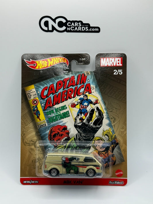 2021 Hot Wheels Premium Marvel Captain America 2/5 MBK Van