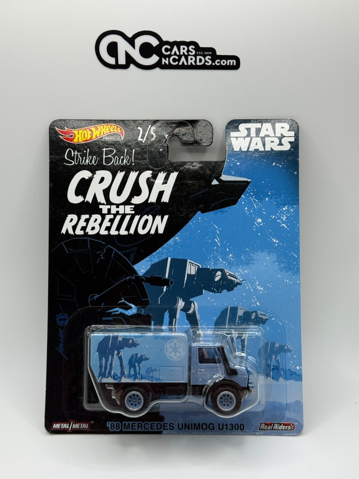 2019 Hot Wheels Premium Star Wars Crush The Rebellion '88 Mercedes Unimog U1300