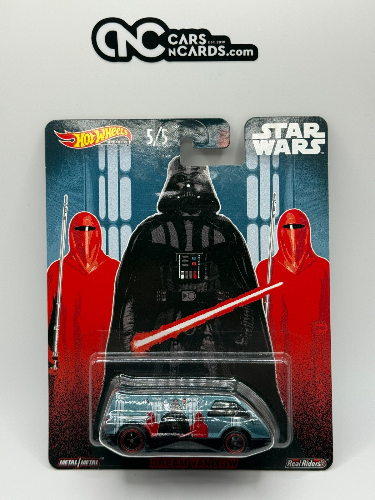 2019 Hot Wheels Premium Star Wars Darth Vader 5/5 Dream Van XGW