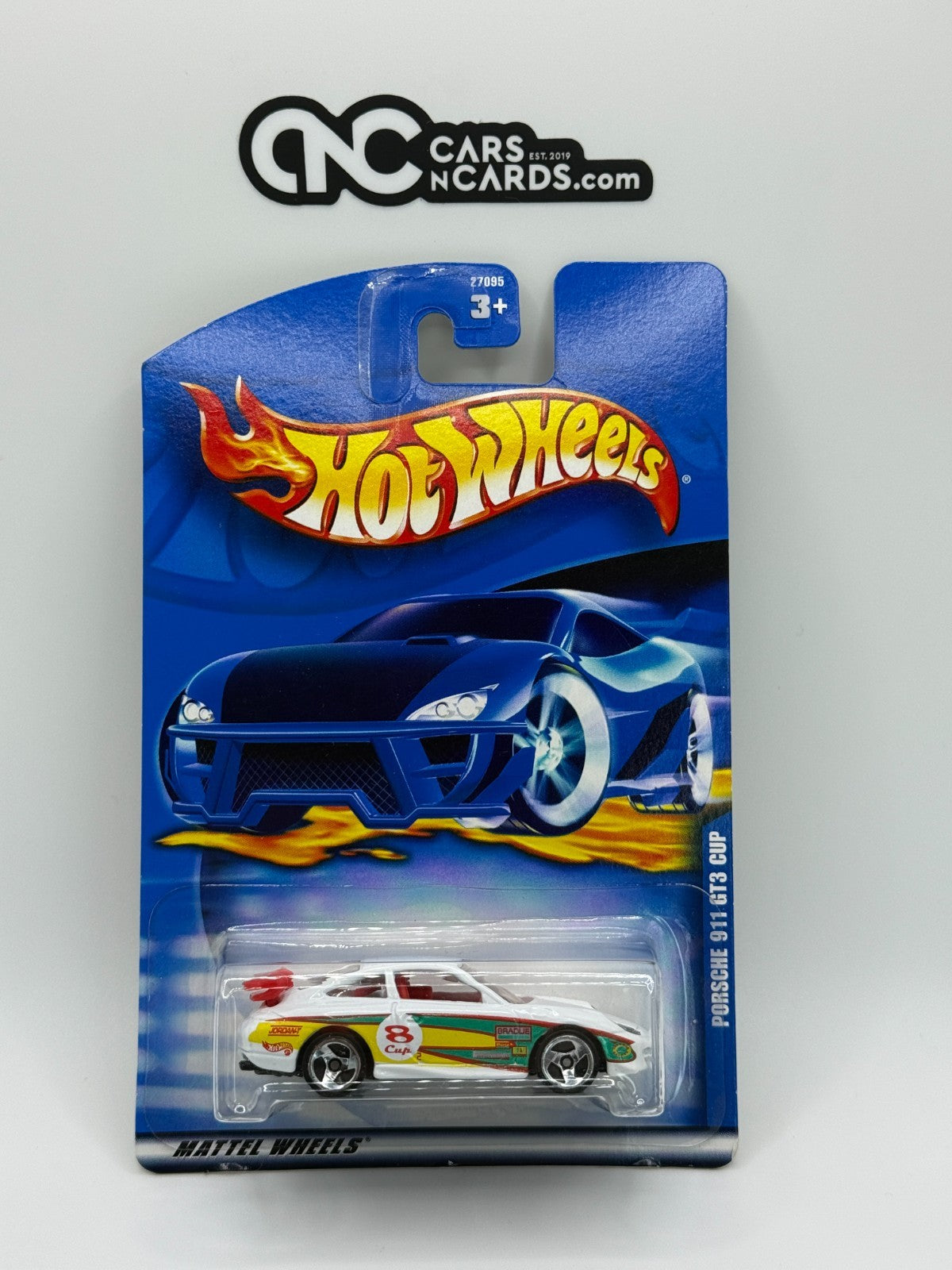 2000 Hot Wheels Porsche 911 GT3 Cup White