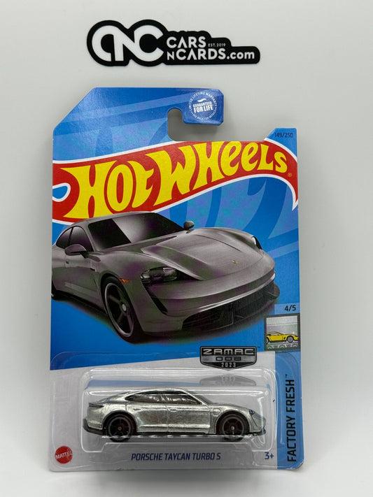 2023 Hot Wheels Factory Fresh 4/5 Zamac Porsche Taycan Turbo S