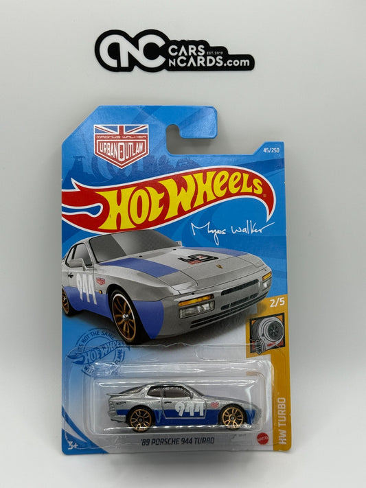 2021 Hot Wheels HW Turbo 2/5 '89 Porsche 944 Turbo Magnus Walker (Card Damage)