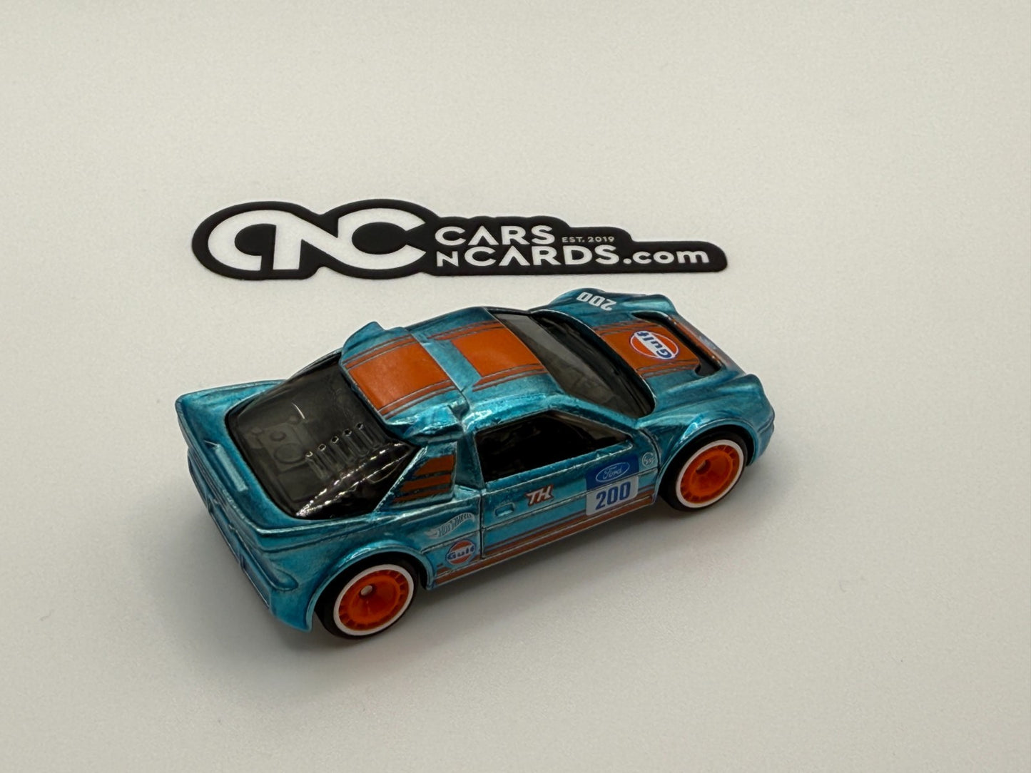 2025 Hot Wheels Super Treasure Hunt Ford RS200 Loose With Original Wheels