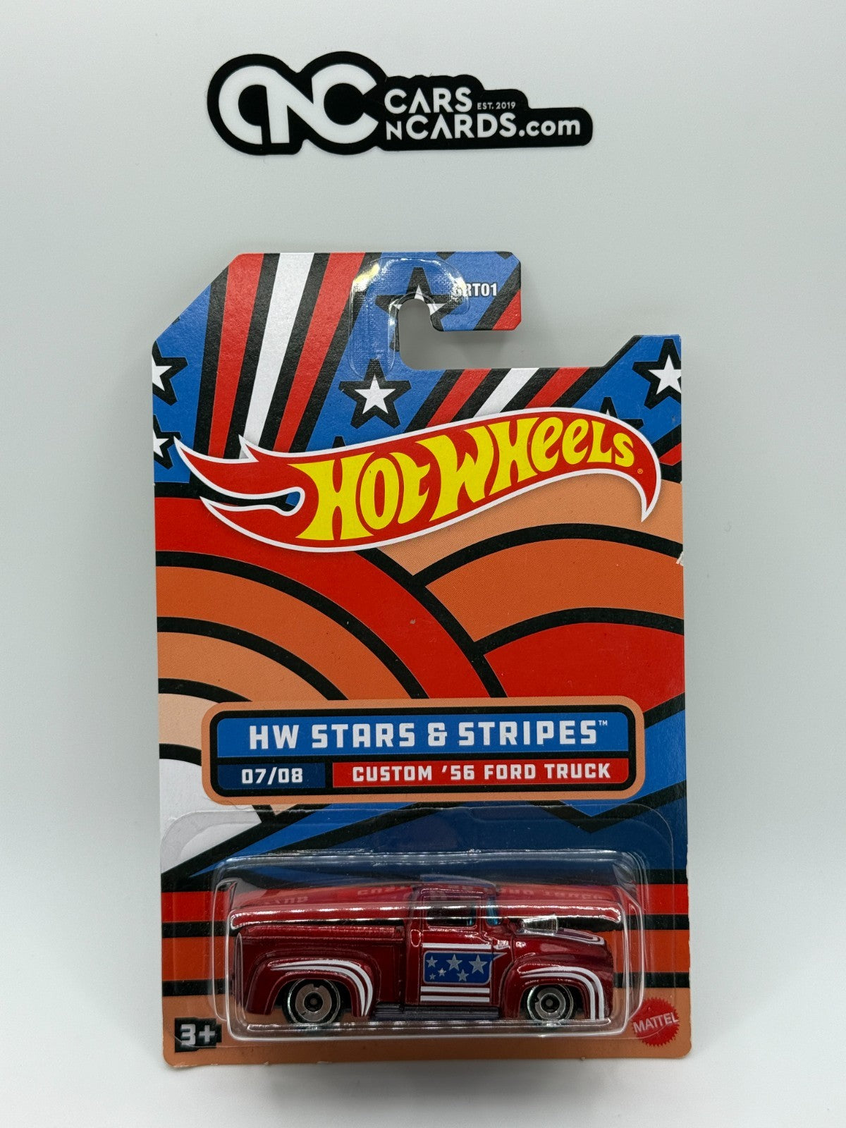 2022 Hot Wheels HW Stars & Stripes 07/08 Custom '56 Ford Truck (Soft Corners)