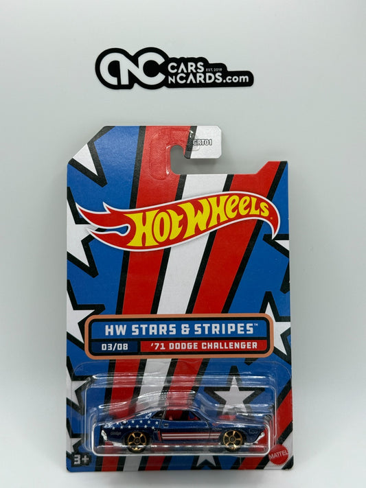 2022 Hot Wheels HW Stars & Stripes 03/08 '71 Dodge Challenger